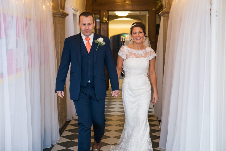 South East | Buckinghamshire | Aylesbury | Autumn | Country | Classic | DIY | Orange | Teal | Manor House | Real Wedding | Isha Photography #Bridebook #RealWedding #WeddingIdeas Bridebook.co.uk