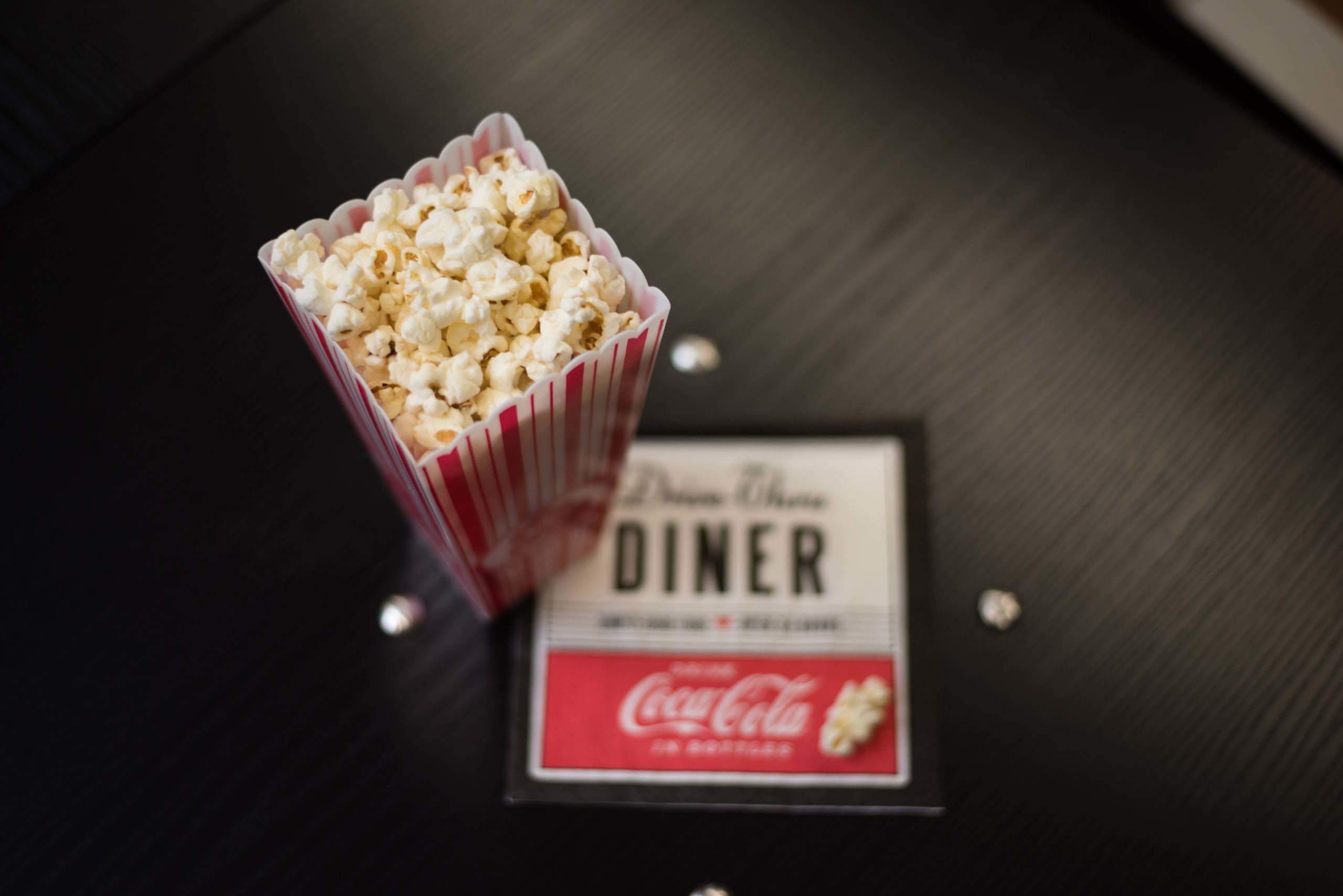 Bridebook.co.uk Popcorn wedding breakfast diner