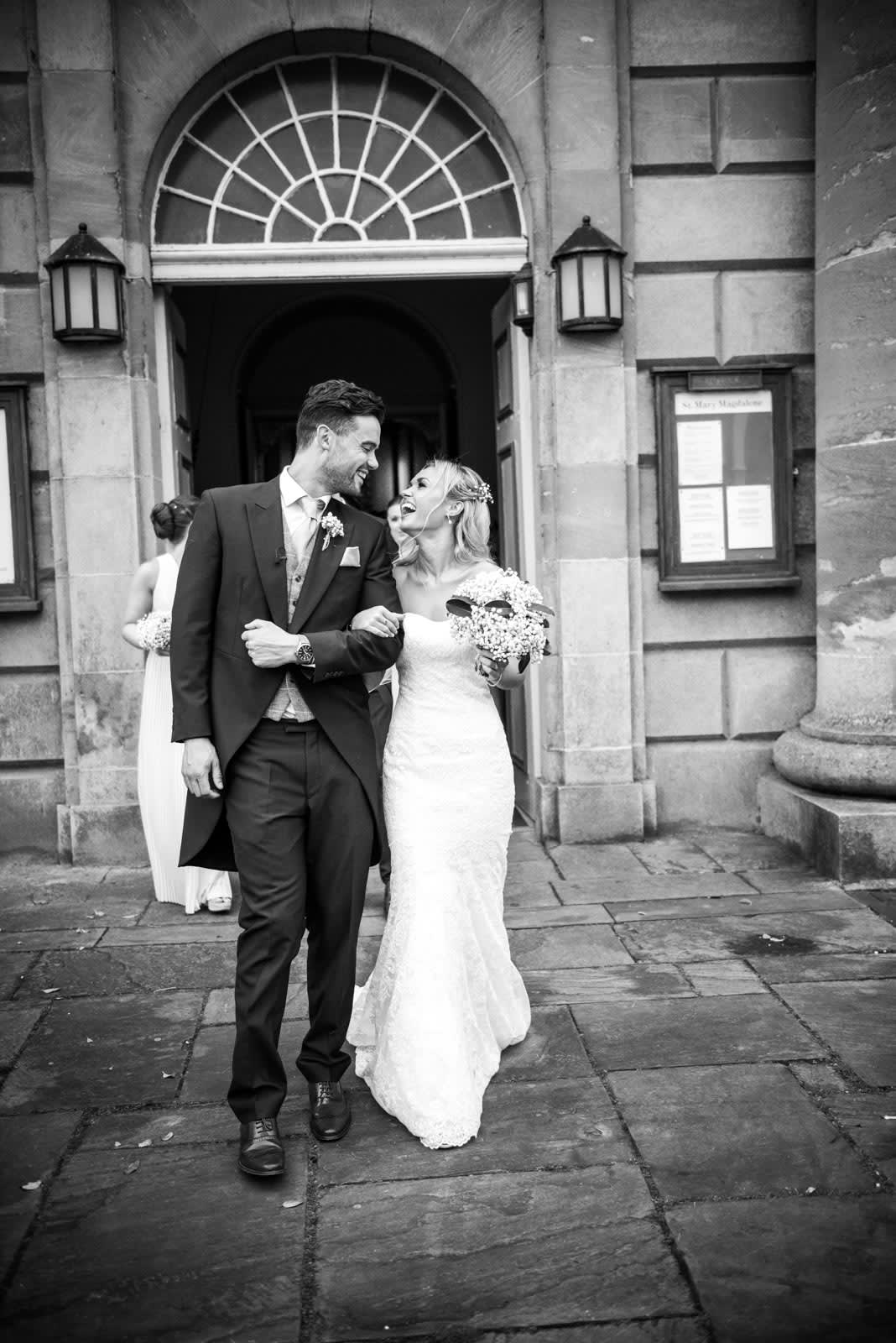 Real wedding of Alice and Brad in Bridgnorth, featured on Bridebook.co.uk. Photo by: Nick Brightman Photography