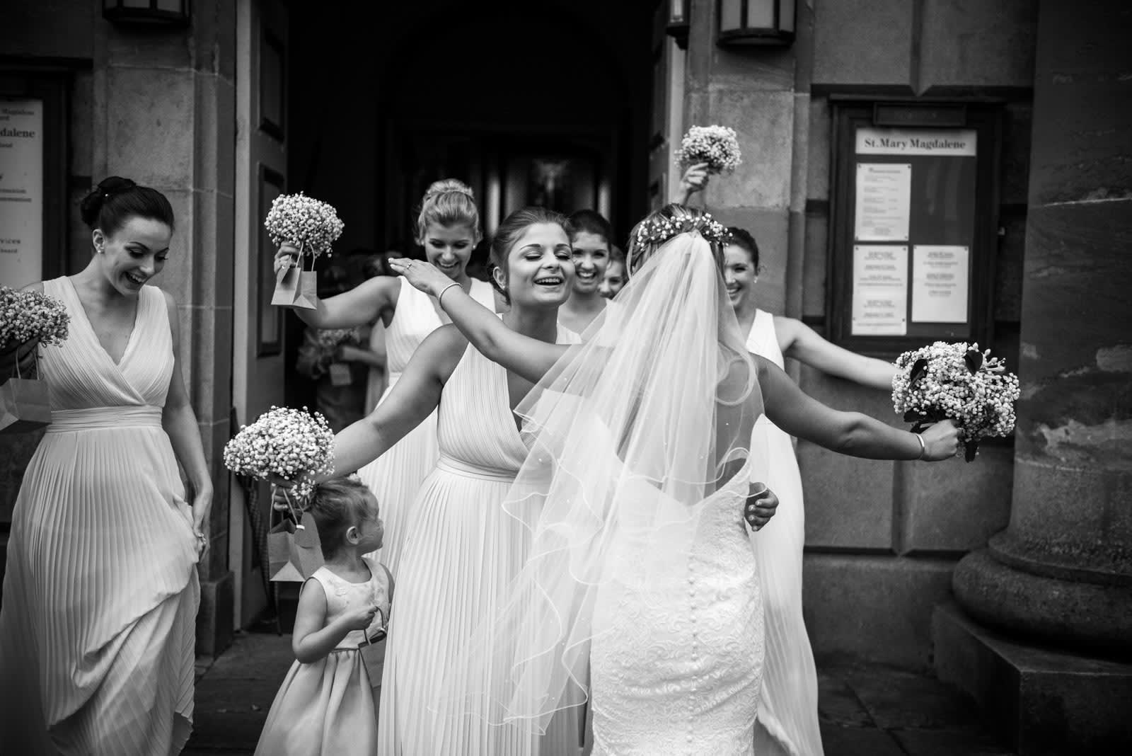 Real wedding of Alice and Brad in Bridgnorth, featured on Bridebook.co.uk. Photo by: Nick Brightman Photography