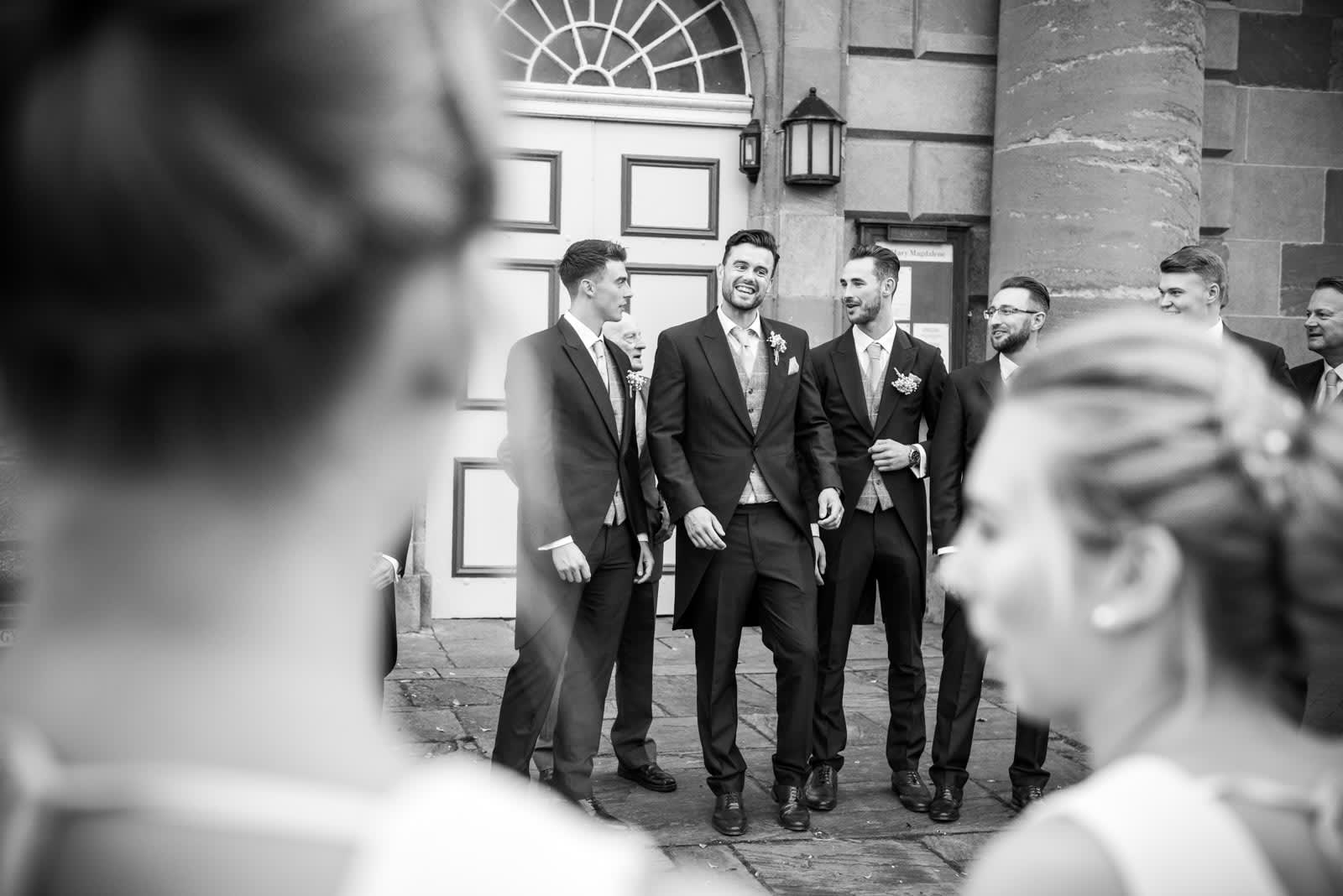 Real wedding of Alice and Brad in Bridgnorth, featured on Bridebook.co.uk. Photo by: Nick Brightman Photography