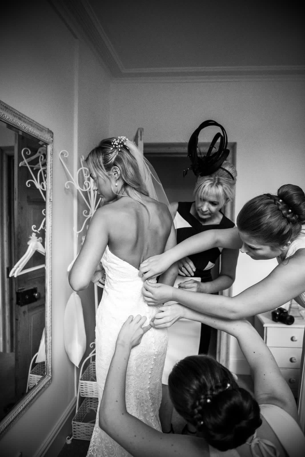 Real wedding of Alice and Brad in Bridgnorth, featured on Bridebook.co.uk. Photo by: Nick Brightman Photography