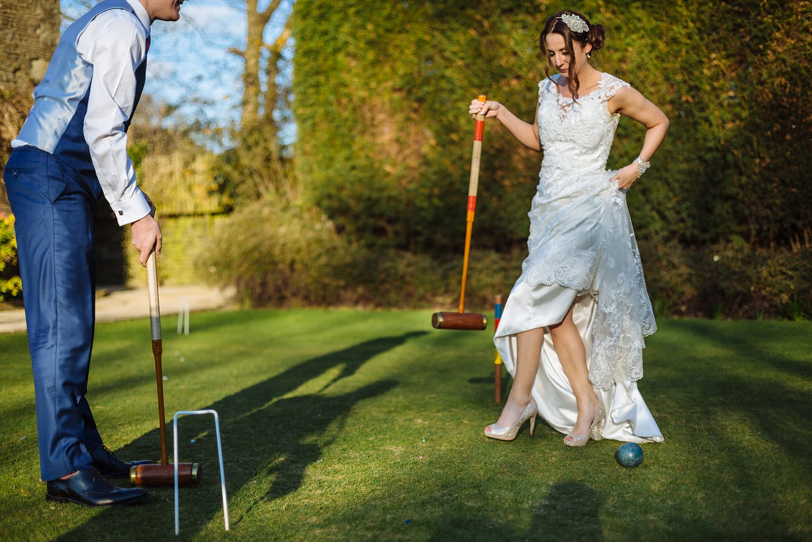 North | West Yorkshire | Halifax | Spring | Classic | DIY | Outdoor | Blue | Orange | Manor House | Real Wedding | James & Lianne Photography #Bridebook #RealWedding #WeddingIdeas Bridebook.co.uk 