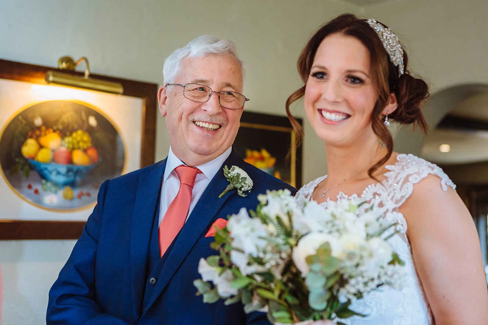 North | West Yorkshire | Halifax | Spring | Classic | DIY | Outdoor | Blue | Orange | Manor House | Real Wedding | James & Lianne Photography #Bridebook #RealWedding #WeddingIdeas Bridebook.co.uk 