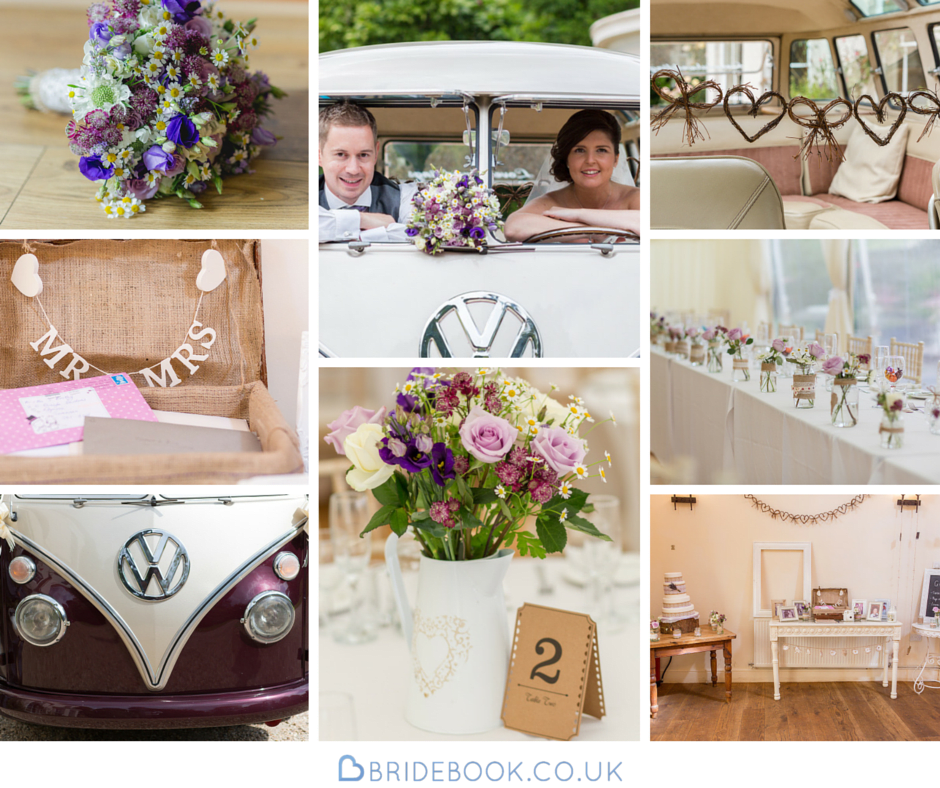 Wales | Powys | Glangrwyney | Summer | Vintage | DIY | Purple | Country House | Real Wedding | Art By Design Photography #Bridebook #RealWedding #WeddingIdeas Bridebook.co.uk