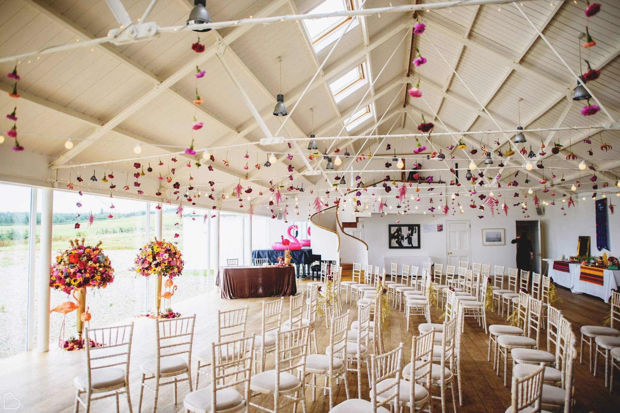 crear weddings decorated for a wedding ceremony