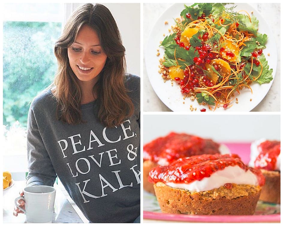 bridebook.co.uk deliciously ella with some of her food