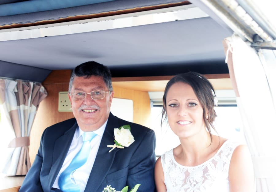 South West | Cornwall | Porthtowan | Autumn | Coastal | DIY | Blue | White | Bar | Real Wedding | Helen Court Photography #Bridebook #RealWedding #WeddingIdeas Bridebook.co.uk