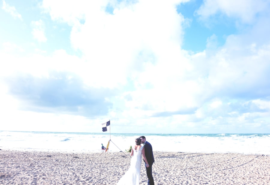 South West | Cornwall | Porthtowan | Autumn | Coastal | DIY | Blue | White | Bar | Real Wedding | Helen Court Photography #Bridebook #RealWedding #WeddingIdeas Bridebook.co.uk