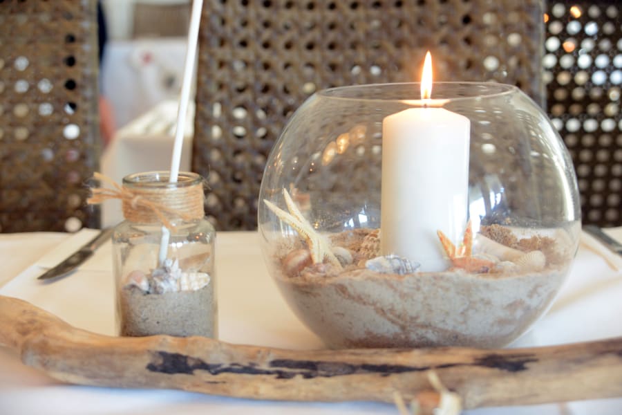 South West | Cornwall | Porthtowan | Autumn | Coastal | DIY | Blue | White | Bar | Real Wedding | Helen Court Photography #Bridebook #RealWedding #WeddingIdeas Bridebook.co.uk