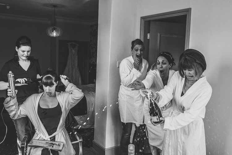 bridebook.co.uk don't get champagne on the bride