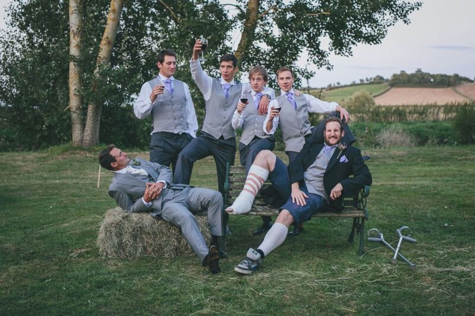 South West | Somerset | Summer | Country | DIY | Rustic | Purple | Marquee | Real Wedding | Helen Lisk Photography #Bridebook #RealWedding #WeddingIdeas Bridebook.co.uk