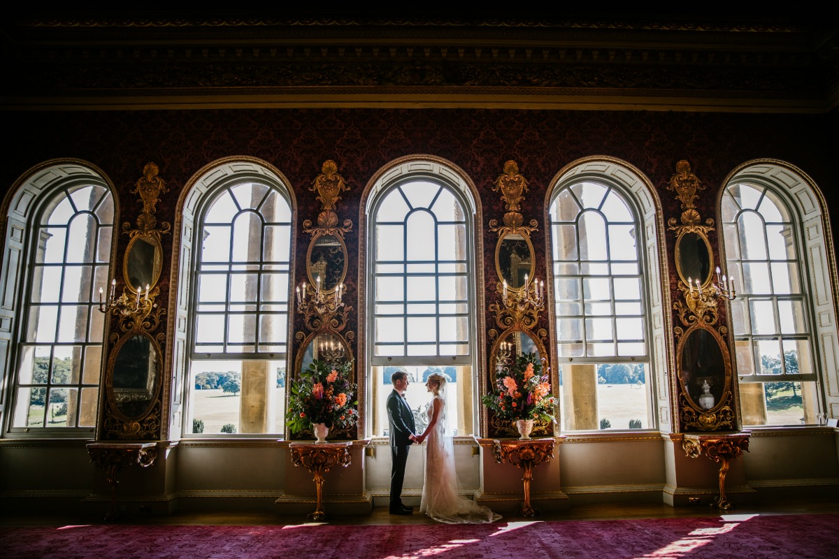 Main Hall at Holkham Hall in Norfolk