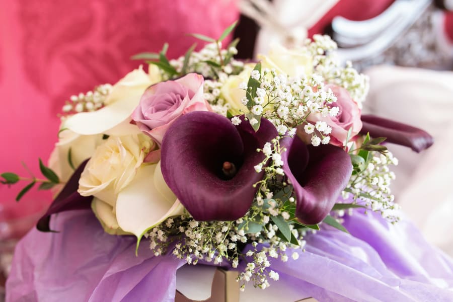 South West | Dorset | Bournemouth | Summer | Beach | Classic | Purple | Turquoise | Castle | Real Wedding | Jennie Franklin #Bridebook #RealWedding #WeddingIdeas Bridebook.co.uk