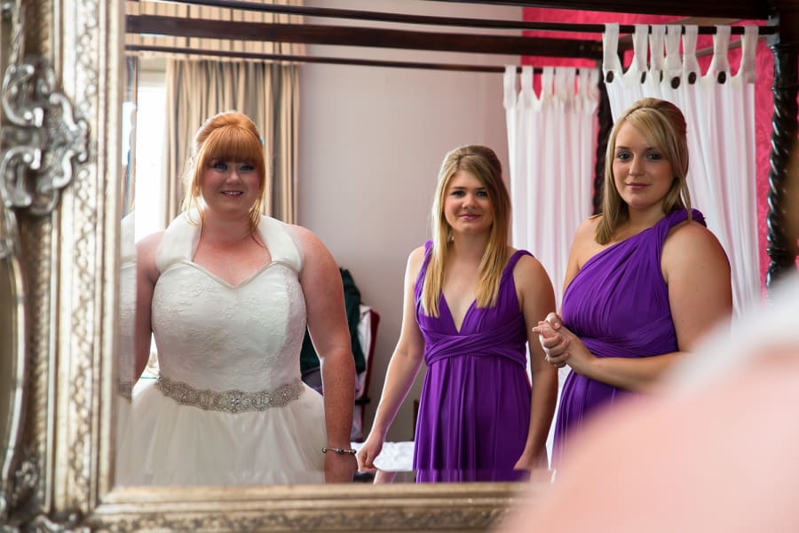 South West | Dorset | Bournemouth | Summer | Beach | Classic | Purple | Turquoise | Castle | Real Wedding | Jennie Franklin #Bridebook #RealWedding #WeddingIdeas Bridebook.co.uk