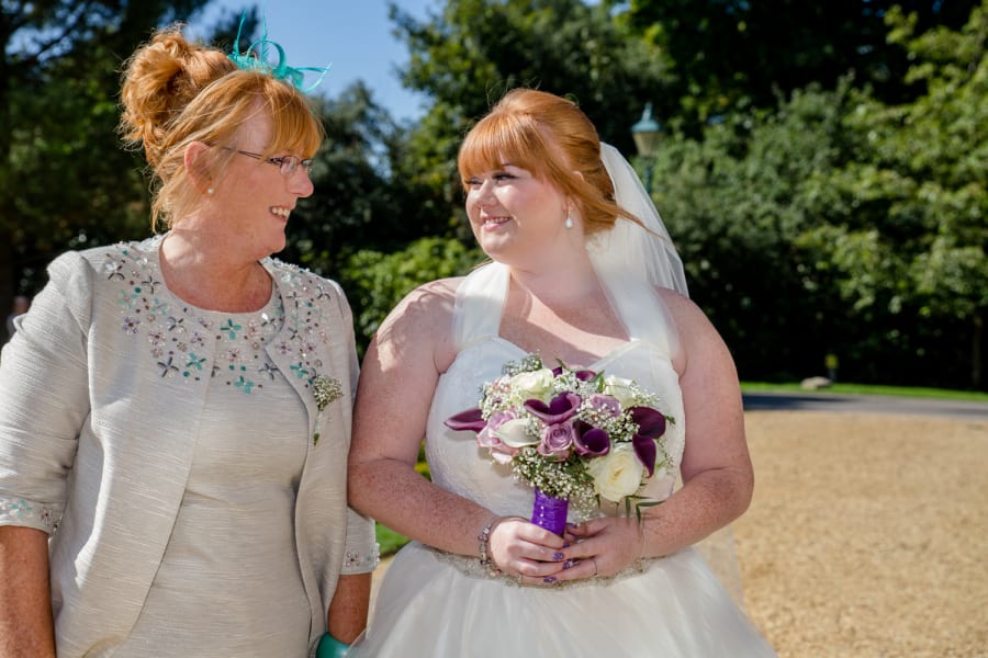 South West | Dorset | Bournemouth | Summer | Beach | Classic | Purple | Turquoise | Castle | Real Wedding | Jennie Franklin #Bridebook #RealWedding #WeddingIdeas Bridebook.co.uk