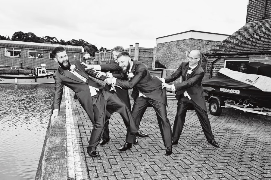 South West | Dorset | Poole | Spring | Coastal | Classic | Navy | White | Hotel | Real Wedding | Jennie Franklin #Bridebook #RealWedding #WeddingIdeas Bridebook.co.uk