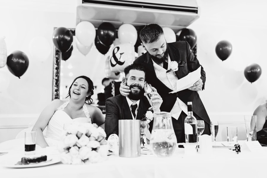 South West | Dorset | Poole | Spring | Coastal | Classic | Navy | White | Hotel | Real Wedding | Jennie Franklin #Bridebook #RealWedding #WeddingIdeas Bridebook.co.uk