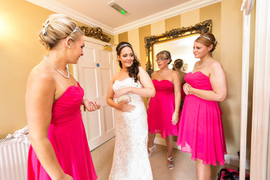 South West | Hampshire | Christchurch | Autumn | DIY | Classic | Marquee | Pink | White | Hotel | Real Wedding | Jennie Franklin #Bridebook #RealWedding #WeddingIdeas Bridebook.co.uk