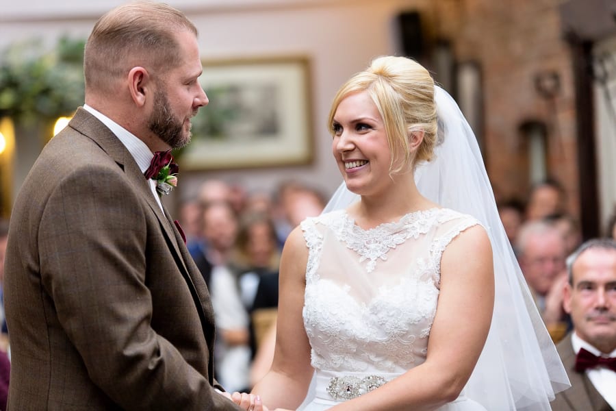 South West | Hampshire | Lymington | Winter | Traditional | Christmas | Maroon | Brown | Hotel | Real Wedding | Jennie Franklin #Bridebook #RealWedding #WeddingIdeas Bridebook.co.uk 