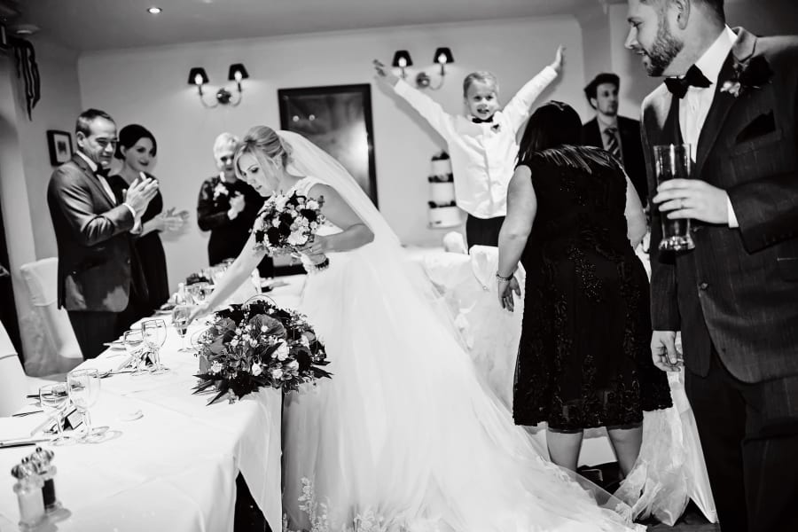 South West | Hampshire | Lymington | Winter | Traditional | Christmas | Maroon | Brown | Hotel | Real Wedding | Jennie Franklin #Bridebook #RealWedding #WeddingIdeas Bridebook.co.uk 