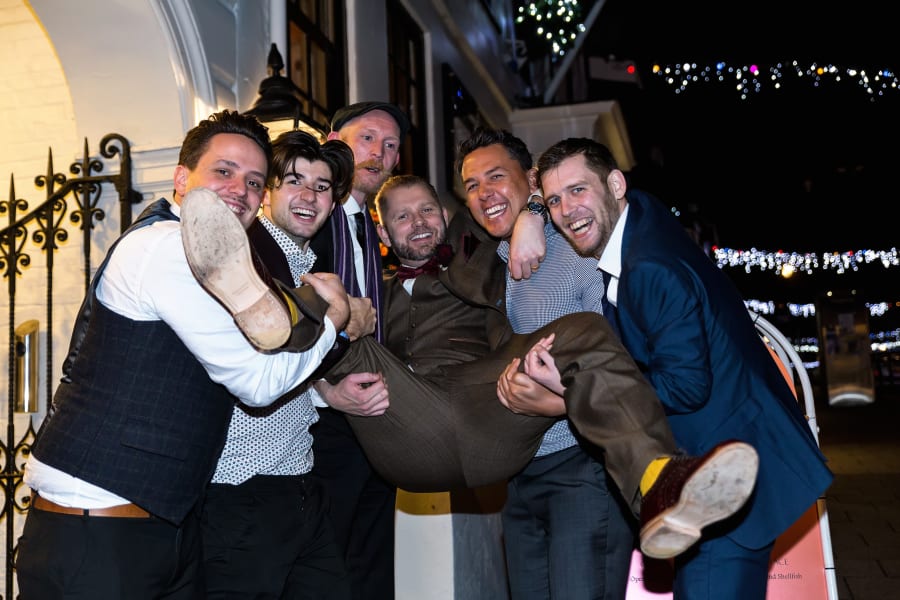 South West | Hampshire | Lymington | Winter | Traditional | Christmas | Maroon | Brown | Hotel | Real Wedding | Jennie Franklin #Bridebook #RealWedding #WeddingIdeas Bridebook.co.uk 