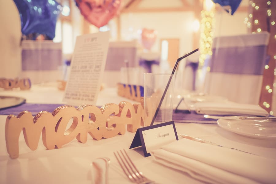 South West | Hampshire | Yatley | Winter | Classic | Traditional | Military | Blue | Gold | Barn | Real Wedding | Sarah Elvin #Bridebook #RealWedding #WeddingIdeas Bridebook.co.uk