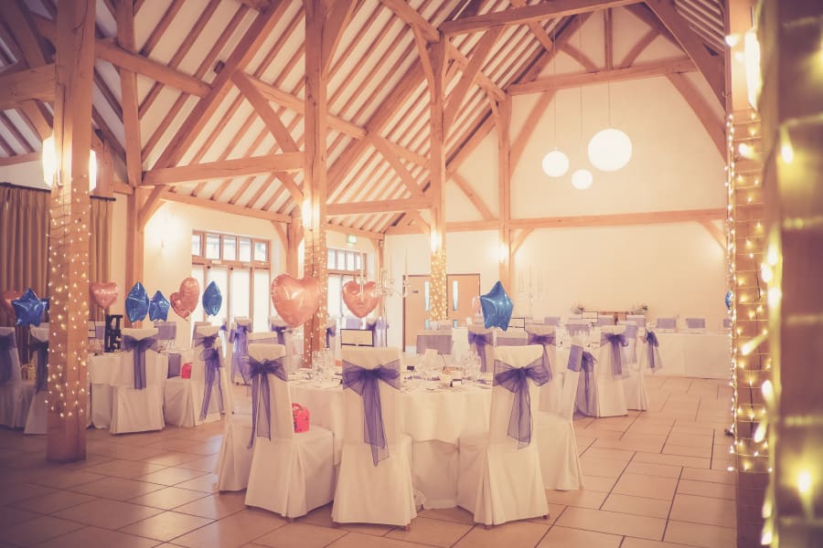 South West | Hampshire | Yatley | Winter | Classic | Traditional | Military | Blue | Gold | Barn | Real Wedding | Sarah Elvin #Bridebook #RealWedding #WeddingIdeas Bridebook.co.uk