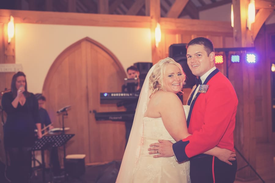 South West | Hampshire | Yatley | Winter | Classic | Traditional | Military | Blue | Gold | Barn | Real Wedding | Sarah Elvin #Bridebook #RealWedding #WeddingIdeas Bridebook.co.uk
