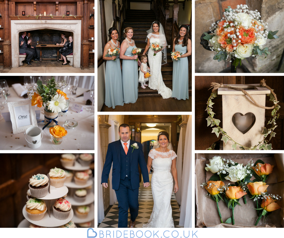 South East | Buckinghamshire | Aylesbury | Autumn | Country | Classic | DIY | Orange | Teal | Manor House | Real Wedding | Isha Photography #Bridebook #RealWedding #WeddingIdeas Bridebook.co.uk