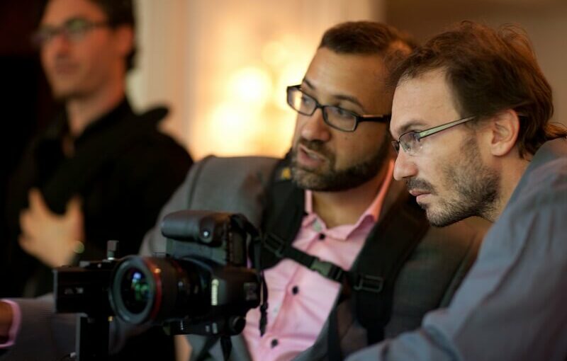 John Nassari guides Bridebook  photographers