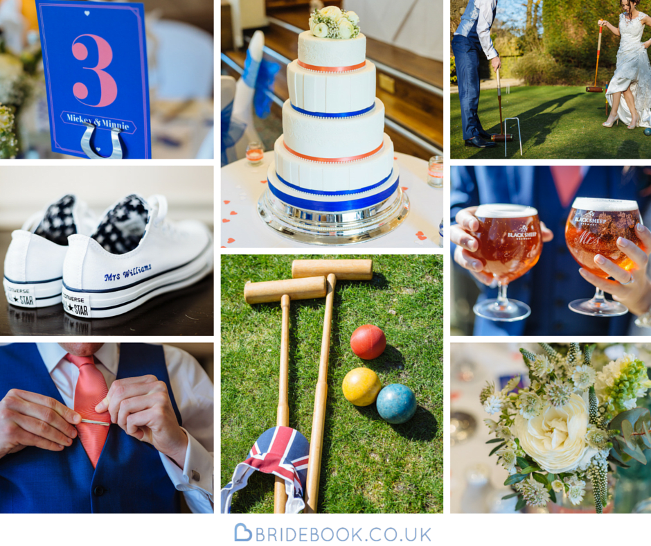 North | West Yorkshire | Halifax | Spring | Classic | DIY | Outdoor | Blue | Orange | Manor House | Real Wedding | James & Lianne Photography #Bridebook #RealWedding #WeddingIdeas Bridebook.co.uk 