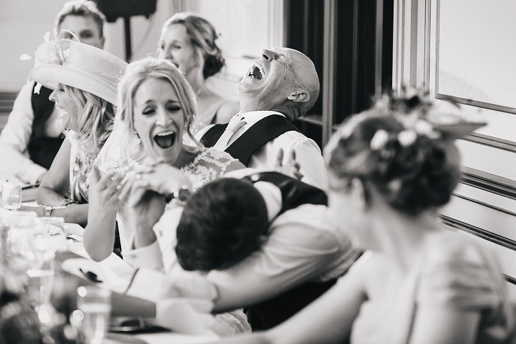 bridebook.co.uk laughing guests