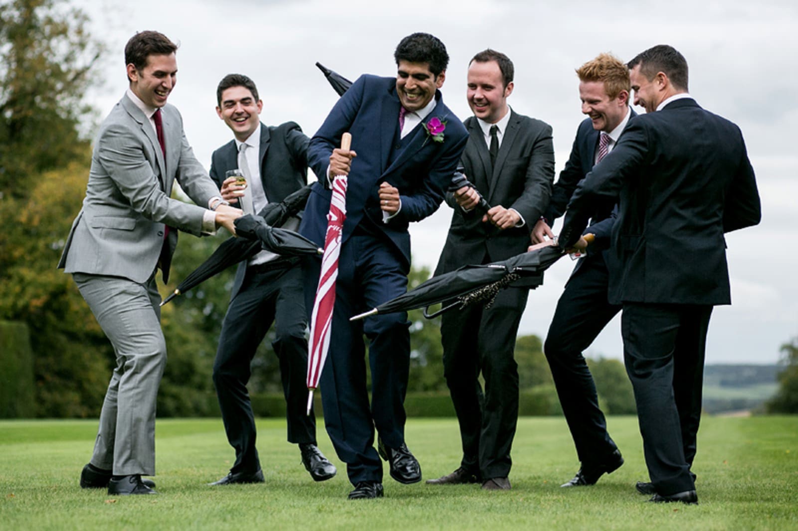South East | Buckinghamshire | Great Hampden | Summer | Classic | Purple | Plum | Country House | Real Wedding | Guy Hearn Photography #Bridebook #RealWedding #WeddingIdeas Bridebook.co.uk