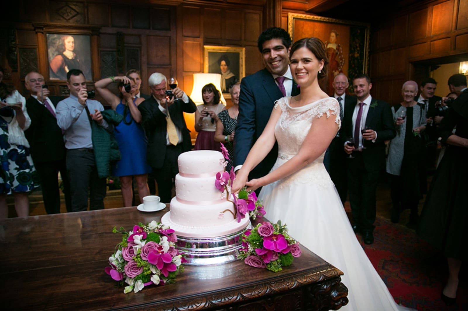 South East | Buckinghamshire | Great Hampden | Summer | Classic | Purple | Plum | Country House | Real Wedding | Guy Hearn Photography #Bridebook #RealWedding #WeddingIdeas Bridebook.co.uk