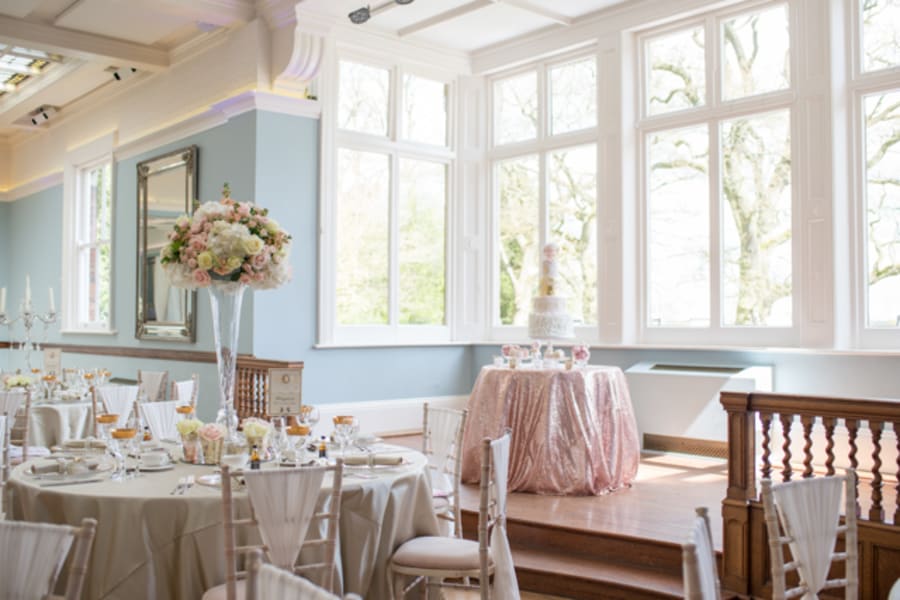 West Midlands | Staffordshire | Summer | Glamorous | Helicopter | Pink | Gold | Country House | Real Wedding | Kayleigh Pope #Bridebook #RealWedding #WeddingIdeas Bridebook.co.uk