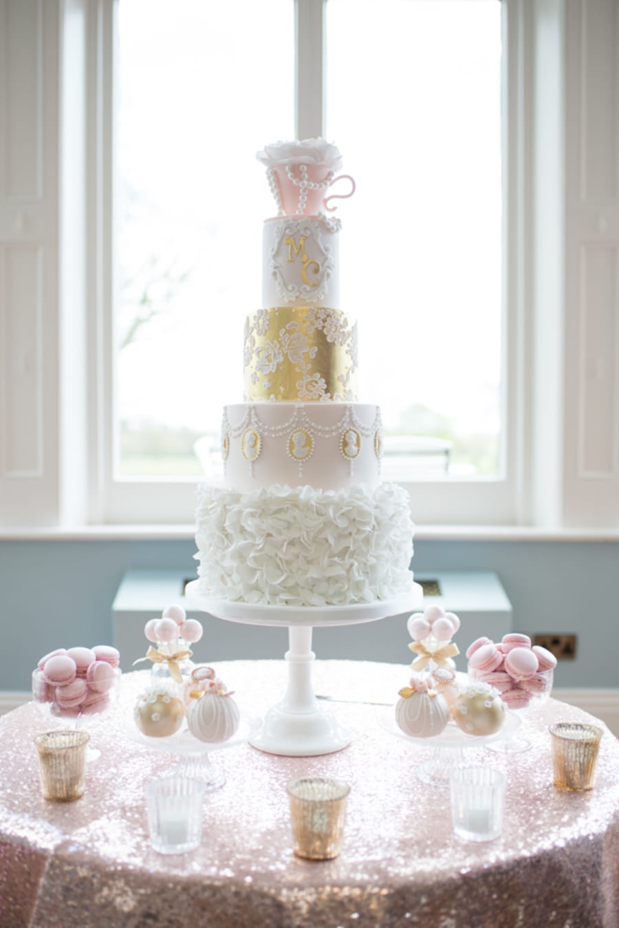 West Midlands | Staffordshire | Summer | Glamorous | Helicopter | Pink | Gold | Country House | Real Wedding | Kayleigh Pope #Bridebook #RealWedding #WeddingIdeas Bridebook.co.uk