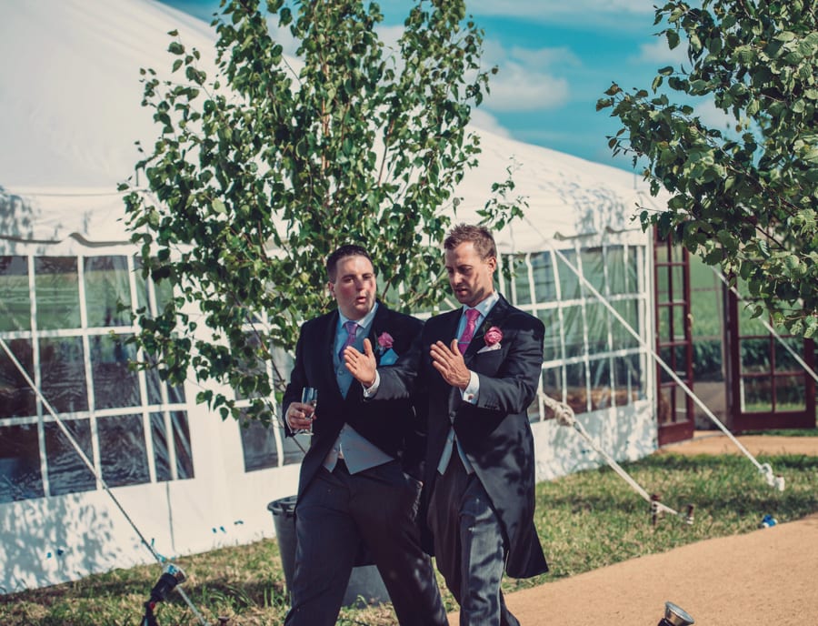 Outdoor | Farm | Barn | Rustic | Barn | Marquee | Tractor | Summer | Marlborough | Peter Smart #Bridebook #RealWedding #WeddingIdeas Bridebook.co.uk 