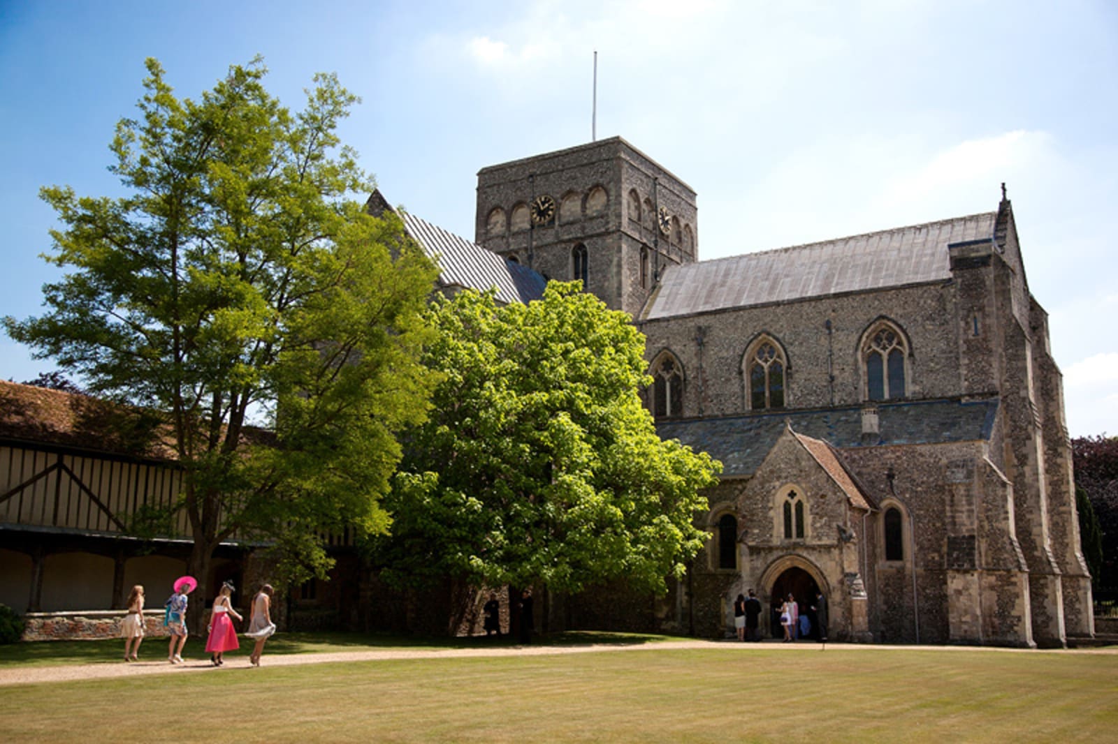 South West | Hampshire | Winchester | Summer | Classic | Country | Outdoor | Pink | Blue | Marquee | Real Wedding | Guy Hearn Photography #Bridebook #RealWedding #WeddingIdeas Bridebook.co.uk 