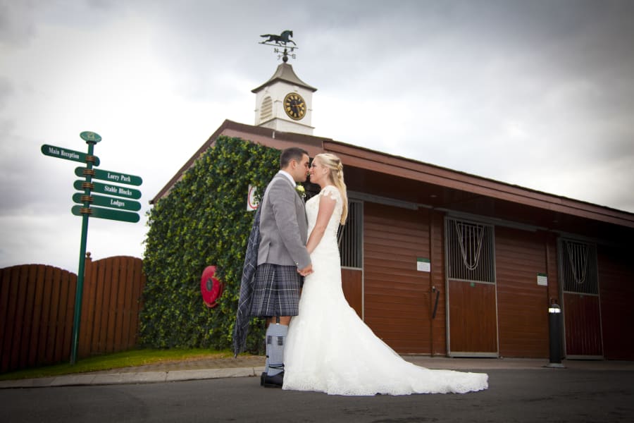 Scotland | Renfrewshire | Bishopton | Autumn | Classic | Modern | Blue | Cream | Country Club | Real Wedding | Sheila Galvin #Bridebook #RealWedding #WeddingIdeas Bridebook.co.uk