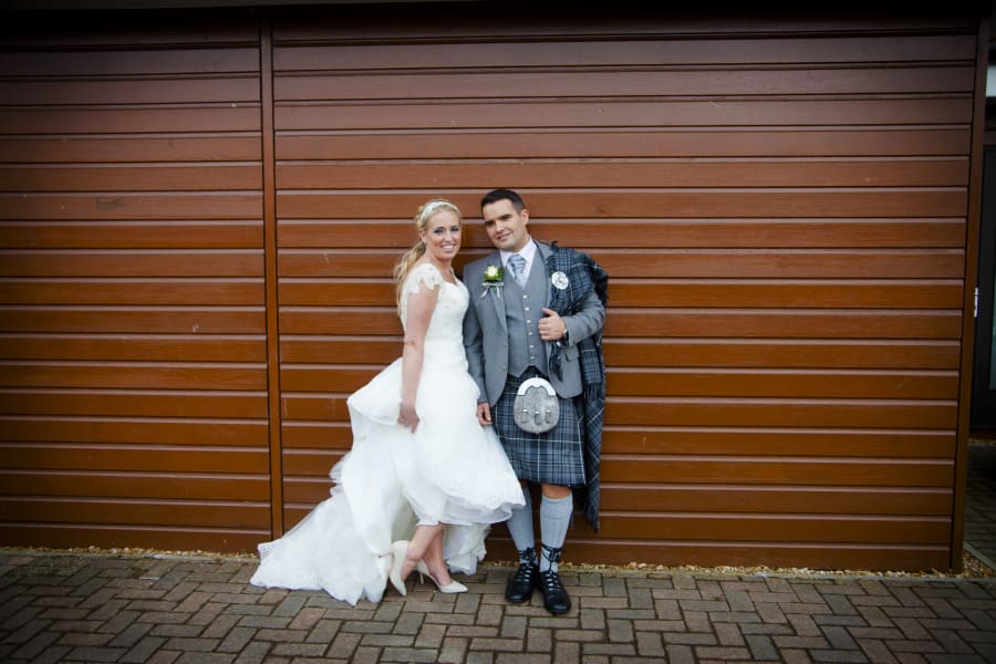 Scotland | Renfrewshire | Bishopton | Autumn | Classic | Modern | Blue | Cream | Country Club | Real Wedding | Sheila Galvin #Bridebook #RealWedding #WeddingIdeas Bridebook.co.uk