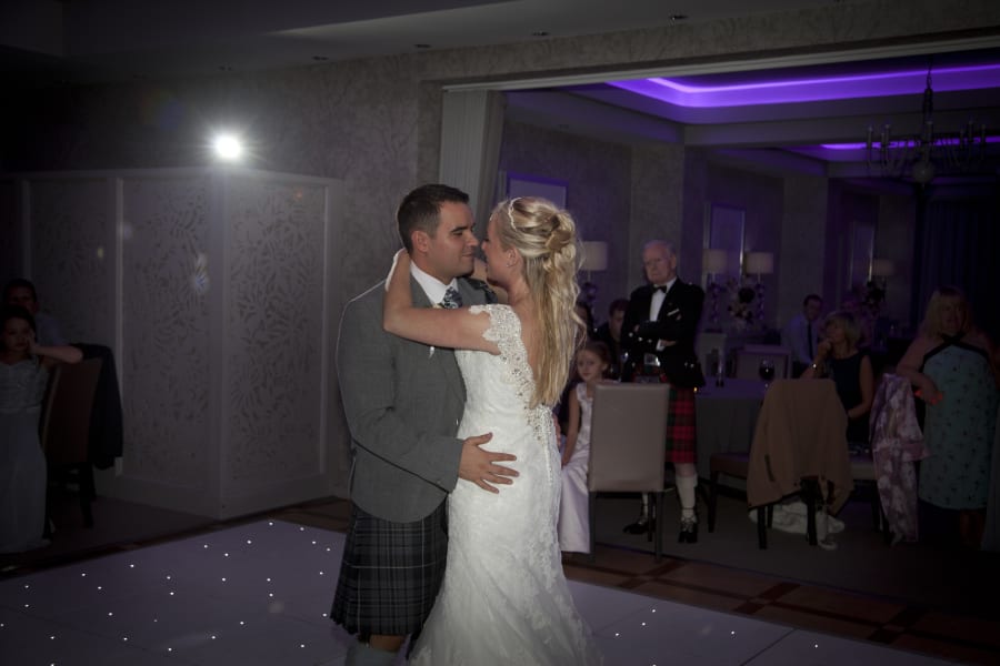 Scotland | Renfrewshire | Bishopton | Autumn | Classic | Modern | Blue | Cream | Country Club | Real Wedding | Sheila Galvin #Bridebook #RealWedding #WeddingIdeas Bridebook.co.uk