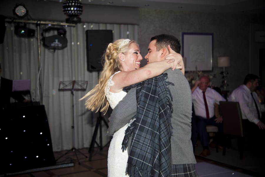 Scotland | Renfrewshire | Bishopton | Autumn | Classic | Modern | Blue | Cream | Country Club | Real Wedding | Sheila Galvin #Bridebook #RealWedding #WeddingIdeas Bridebook.co.uk