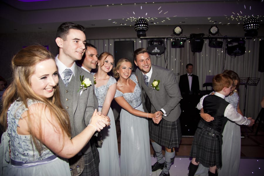 Scotland | Renfrewshire | Bishopton | Autumn | Classic | Modern | Blue | Cream | Country Club | Real Wedding | Sheila Galvin #Bridebook #RealWedding #WeddingIdeas Bridebook.co.uk