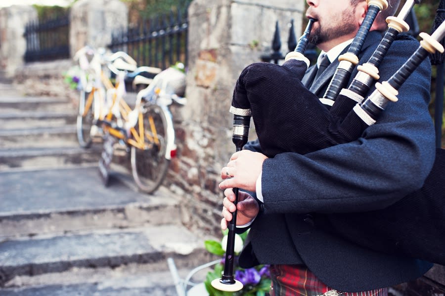 Northern Ireland | Ballymena | Belfast | Spring | DIY | Vintage | Rustic | Blue | Purple | Reception Venue | Real Wedding | Denise Leacock Photography #Bridebook #RealWedding #WeddingIdeas Bridebook.co.uk 