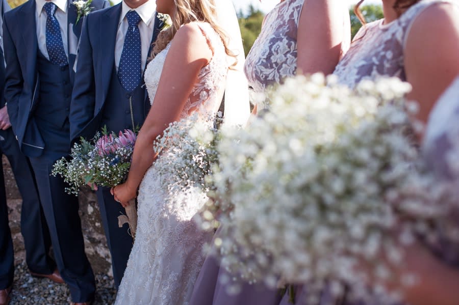 Northern Ireland | Ballymena | Belfast | Spring | DIY | Vintage | Rustic | Blue | Purple | Reception Venue | Real Wedding | Denise Leacock Photography #Bridebook #RealWedding #WeddingIdeas Bridebook.co.uk 