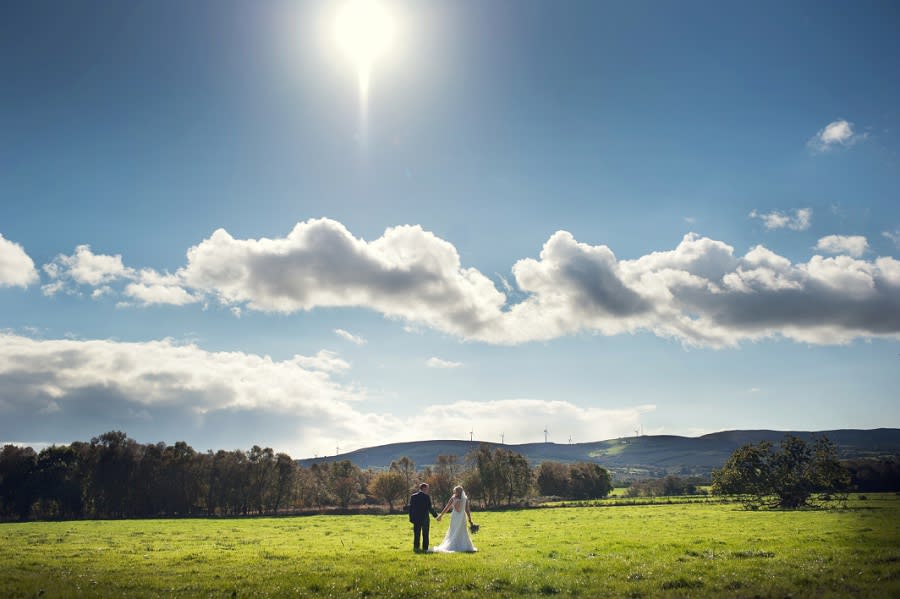 Northern Ireland | Ballymena | Belfast | Spring | DIY | Vintage | Rustic | Blue | Purple | Reception Venue | Real Wedding | Denise Leacock Photography #Bridebook #RealWedding #WeddingIdeas Bridebook.co.uk 