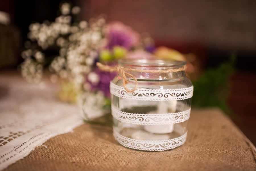 Northern Ireland | Ballymena | Belfast | Spring | DIY | Vintage | Rustic | Blue | Purple | Reception Venue | Real Wedding | Denise Leacock Photography #Bridebook #RealWedding #WeddingIdeas Bridebook.co.uk 