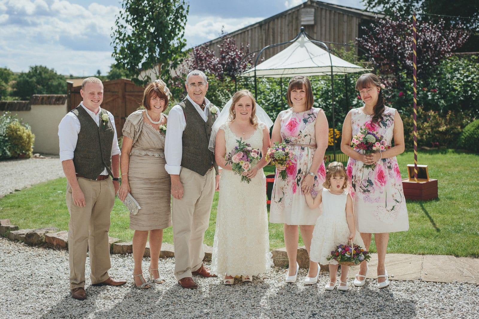 South West | Devon | Cullompton | Summer | DIY | Rustic | | Pink | | Barn | Real Wedding | Helen Lisk Photography #Bridebook #RealWedding #WeddingIdeas Bridebook.co.uk