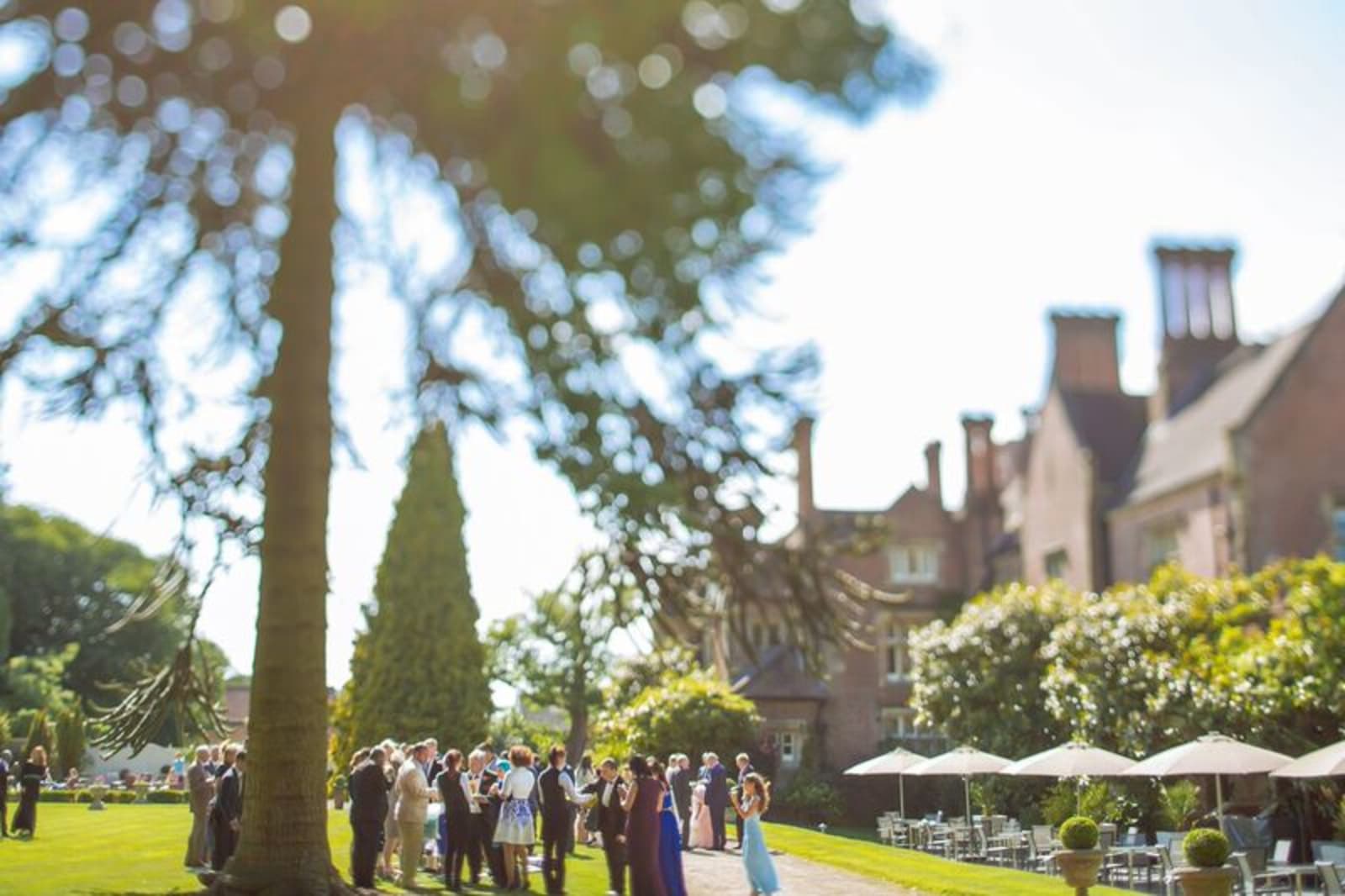 South East | Sussex | Crawley | Summer | Outdoor | Garden | Blue | Orange | Manor House | Real Wedding | Hajley Photography #Bridebook #RealWedding #WeddingIdeas Bridebook.co.uk